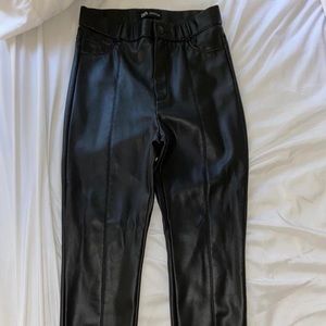 Zara Leather Pants
